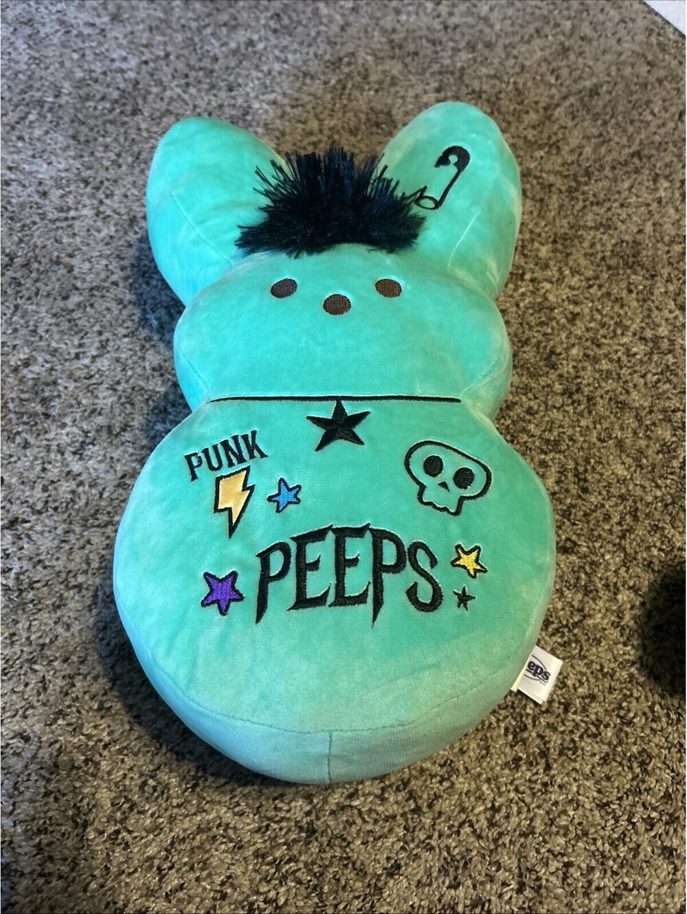 Green PEEPS Punk Rock Plush